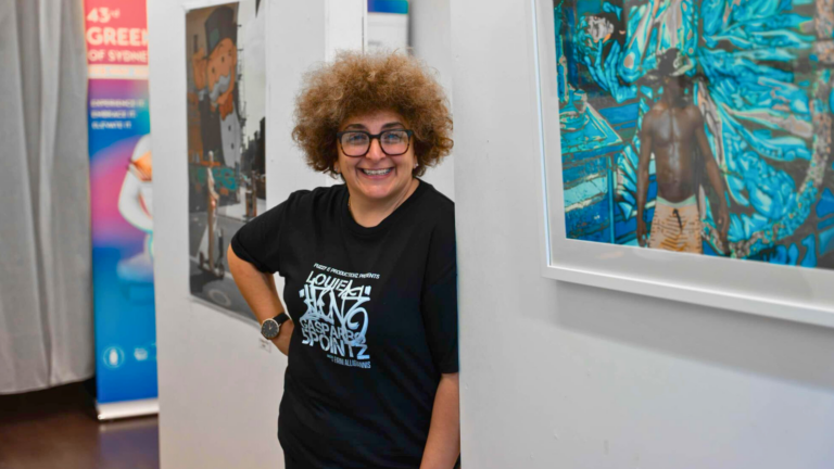 Eirini Alligiannis brings New York’s street art to life at the Greek Festival of Sydney