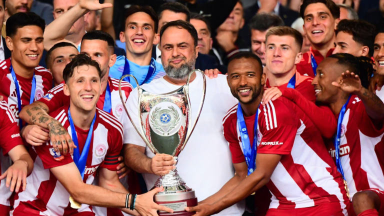 Olympiacos clinches 19th domestic double with Greek Cup victory