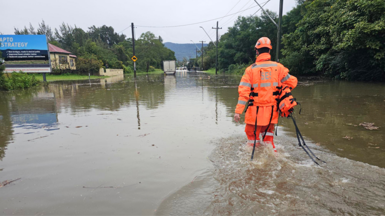 NSW SES drone pilot Gabe Mihalas helps deliver lifesaving supplies to isolated cancer patients