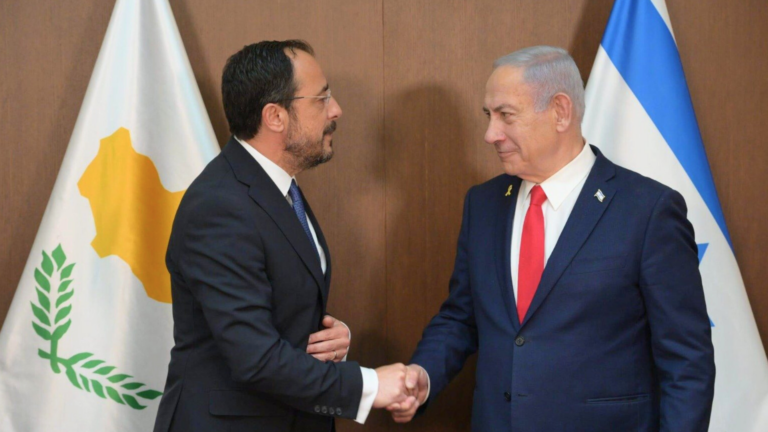 Cyprus’ President concludes regional meetings in Israel and Palestine
