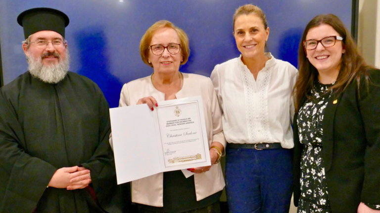 Saint Nectarios Burwood’s Christina Scalone named Senior of the Year for Drummoyne