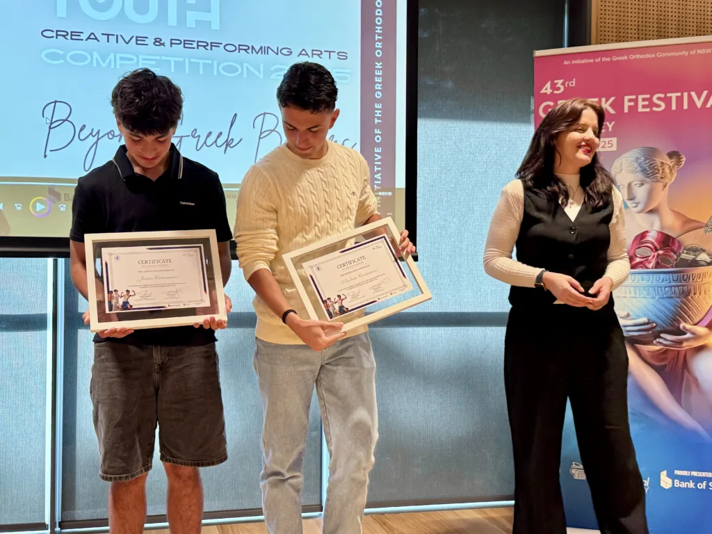 Greek Youth Creative arts competition greek festival of sydney