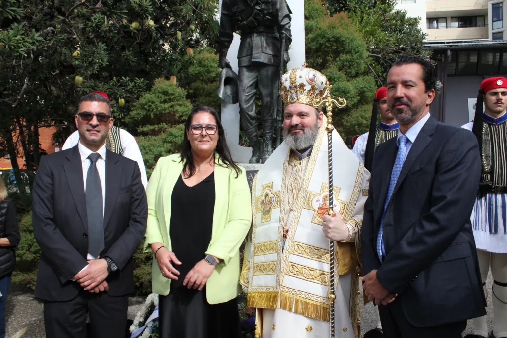 Kogarah greek orthodox church evzones