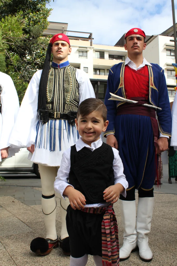 Kogarah greek orthodox church evzones