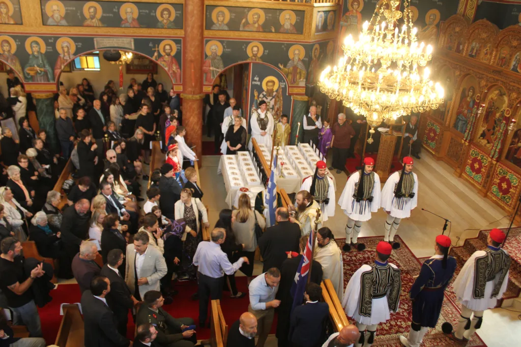 Kogarah greek orthodox church evzones