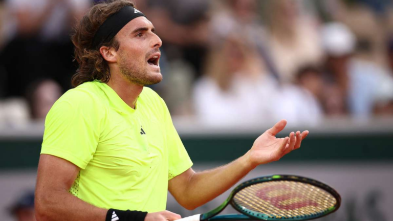 Stefanos Tsitsipas drops from the top 20 after French Open upset