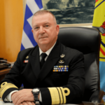 Vice Admiral Theodoros Mikropoulos HN, Deputy Chief of the Hellenic National Defence General Staff.