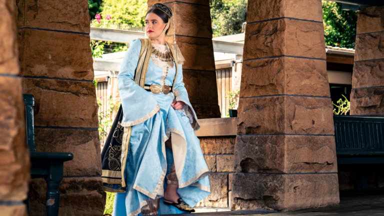 Sewn with love: Leah Plakias’ 14-month-long journey towards dress of her dreams