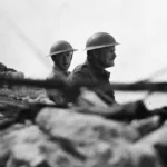 Major General Freyberg (right), Allied commander at the Battle of Crete. Photo Public Domain