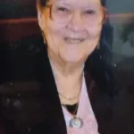 Niki’s mum, Christoula, in her 80s