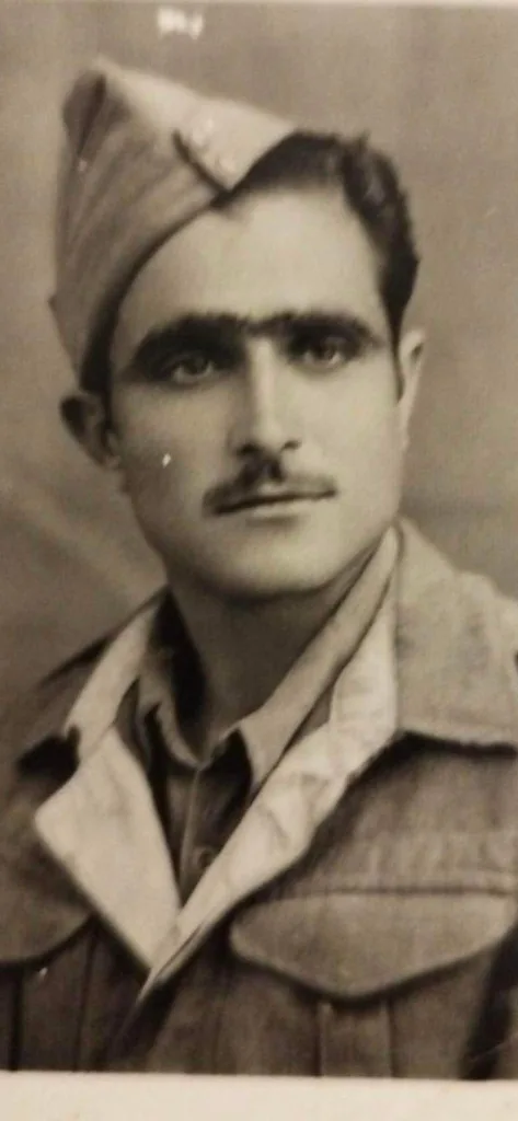 Nikola Lekakis is George's father and hero.