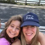 Olympia Mihailidis and her mother