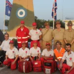Peter Ford at Maleme Airport