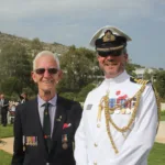 Peter Ford at Souda Bay War Cemetery