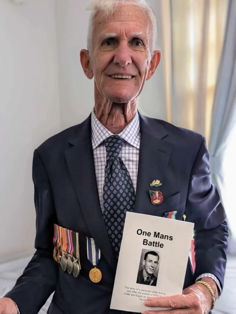 Peter Ford wrote about his father Frank's experiences during the war. He urges people not to forget these stories.