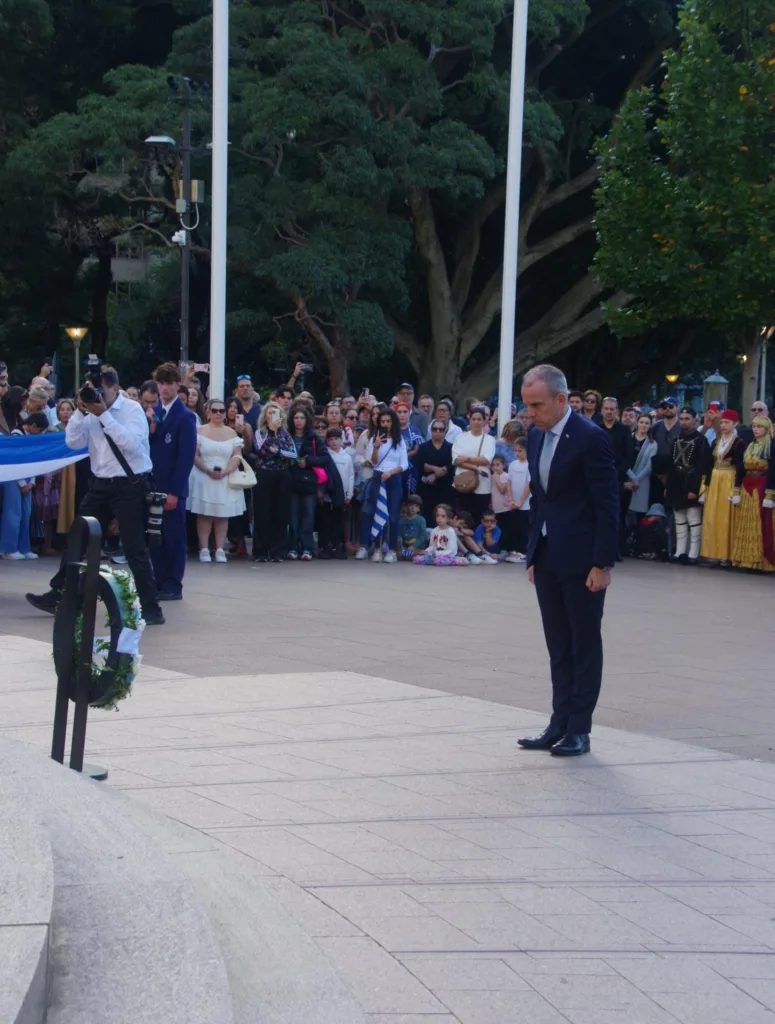 evzones at anzac hyde park memorial