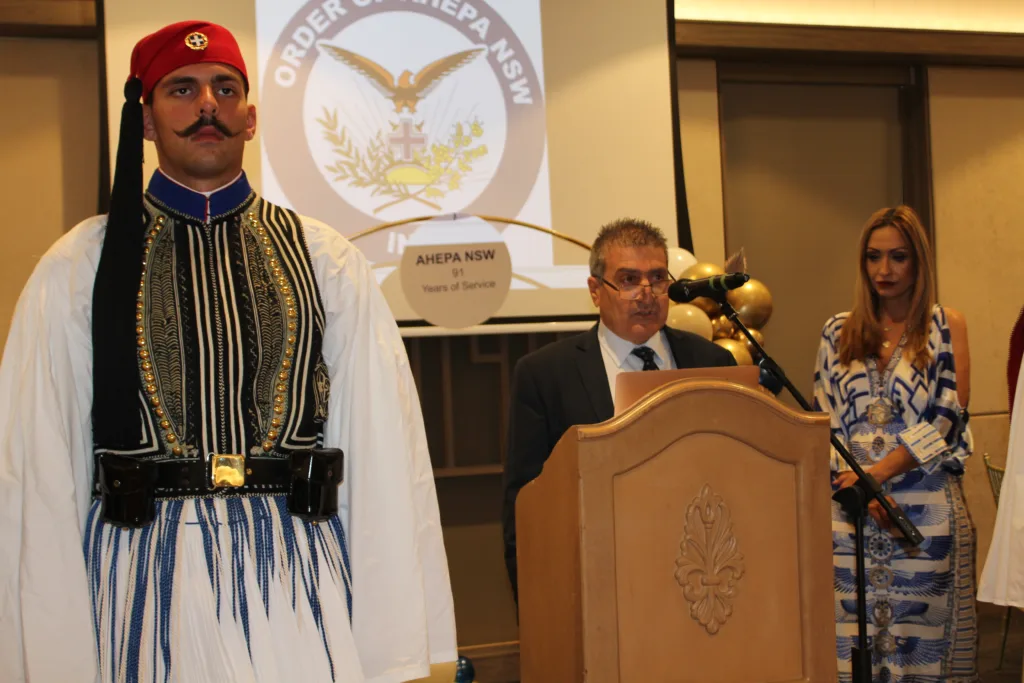 ahepa nsw evzones 91st anniversary