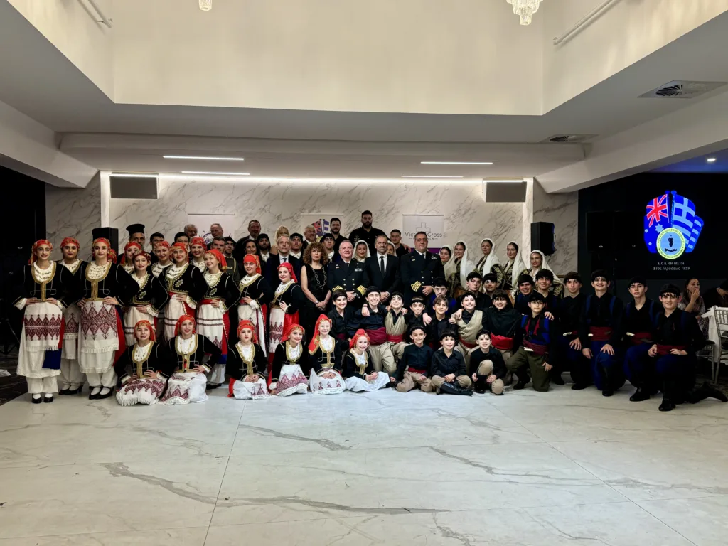 battle of crete ball in sydney