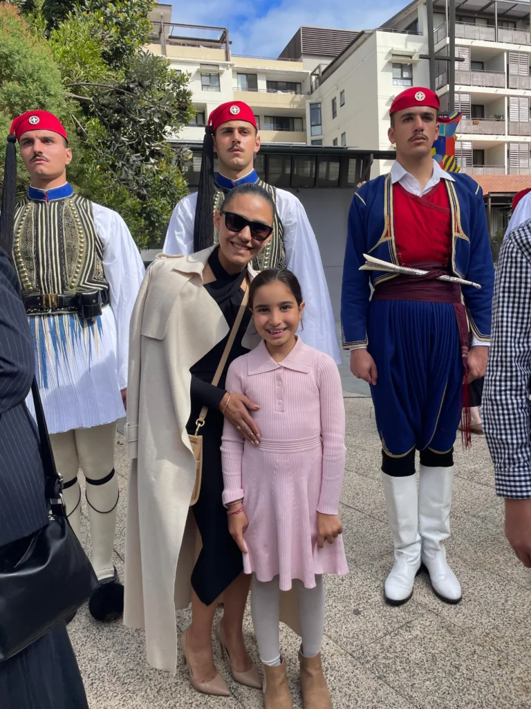 Kogarah greek orthodox church evzones
