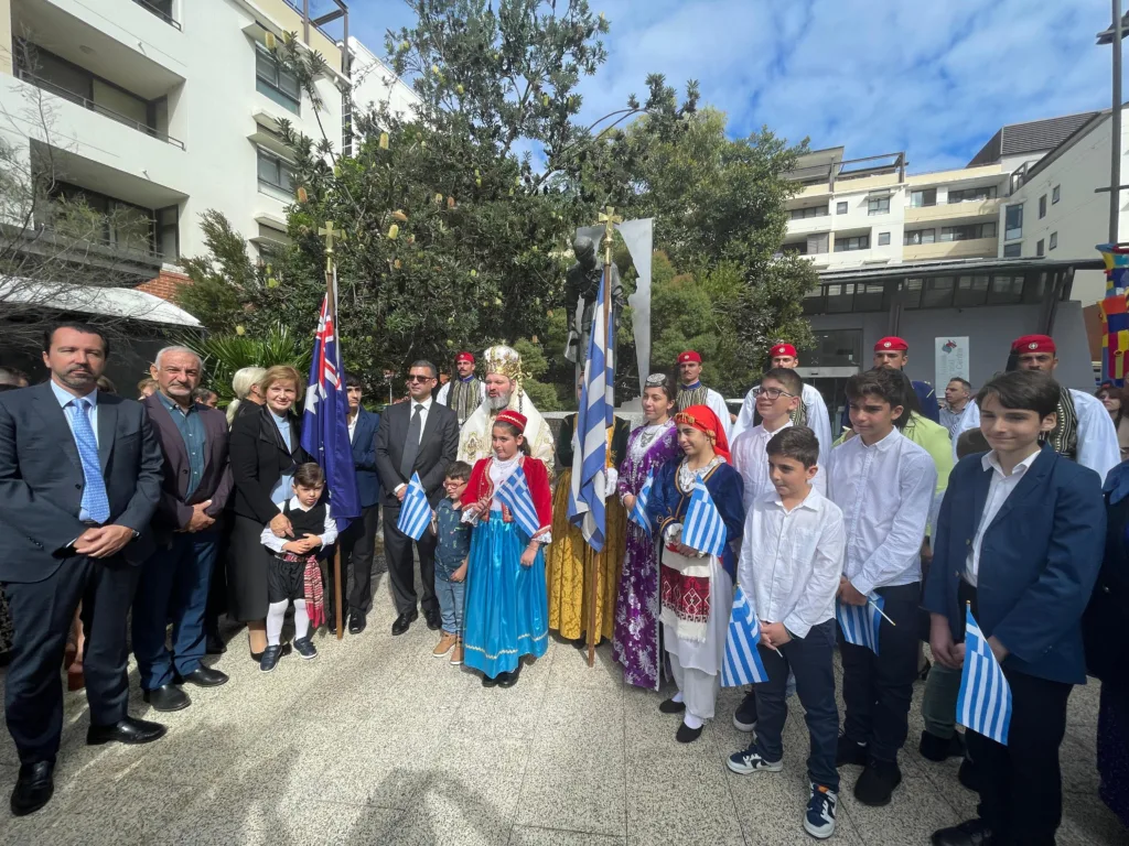 Kogarah greek orthodox church evzones