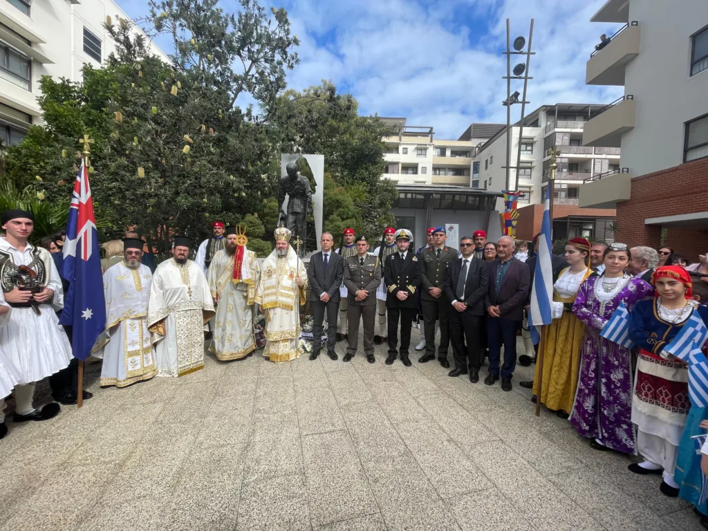 Kogarah greek orthodox church evzones