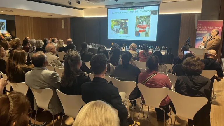 Greek wine takes centre stage at packed festival event in Sydney