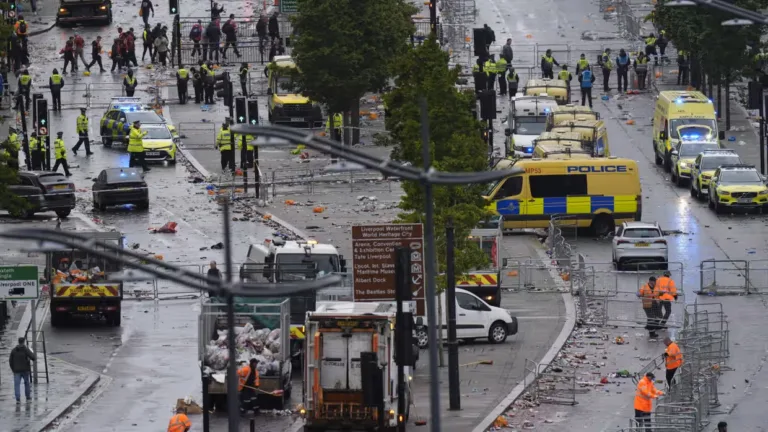 Liverpool FC victory parade turns to chaos as car ploughs into crowd, dozens injured