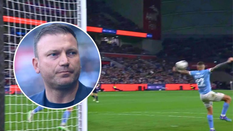 Arthur Diles slams handball decision after Melbourne Victory’s Grand Final loss