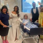 ICU wedding celebration