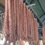 Loukanika at Kapani Markets