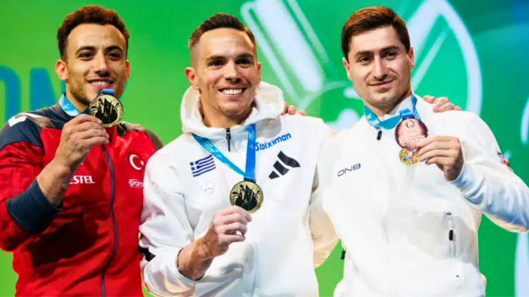 Eighth gold medal for Lefteris Petrounias at European Gymnastics Championships