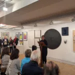 Maria Vamvakinou praised all artists, but made special mention of Victoria’s artworks