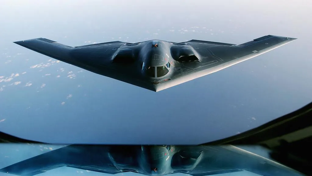 A B-2 Spirit Stealth Bomber. (Photo by Cherie A. Thurlby/U.S. Air Force/Getty Images)