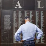 People enjoy the Monument. Photo by Marinco Kojdanovski, Australian National Maritime Museum.