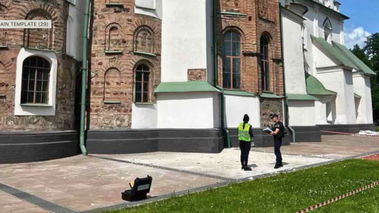 Russia damages Saint Sophia Cathedral in Kyiv airstrike
