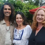 With Luca and Alison Duncan