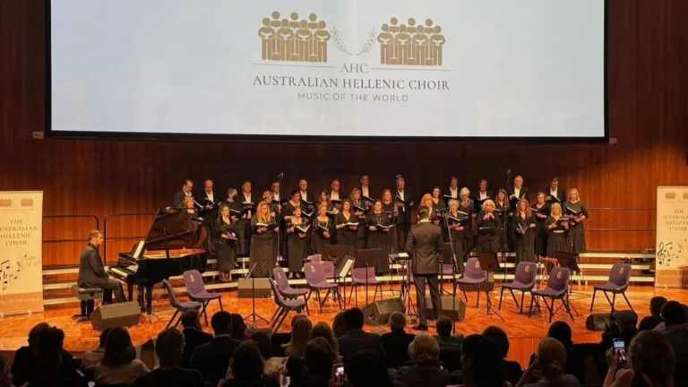 Australian Hellenic Choir delivers a stirring musical journey at ‘A Portrait of Greece’ in Sydney