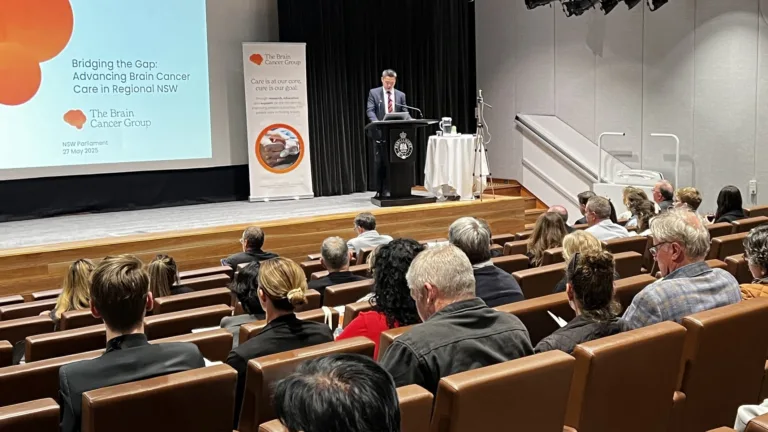 Bridging the gap: Advocating for better brain cancer care in regional NSW