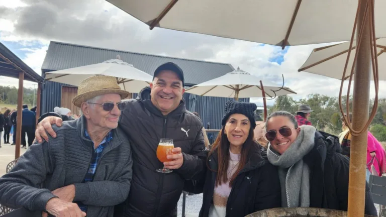 Wine, honey and good company: Mytilenian Brotherhood enjoys weekend escape to Mudgee