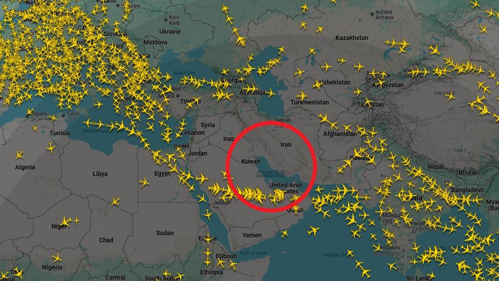 Qatar airspace has reopened.