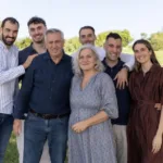 2025 Greek Herald Report on Dimitrios Sidiropoulos photo 8 – the whole Sidiropoulos family Dad Panayiotis Mum Anna and 5 Siblings George Dionisios Dimitris Irini and Elias