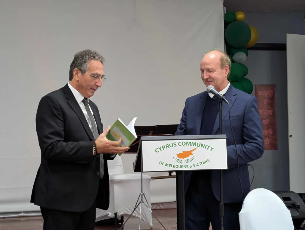Andreas Grigoriou represented the Cypriot government