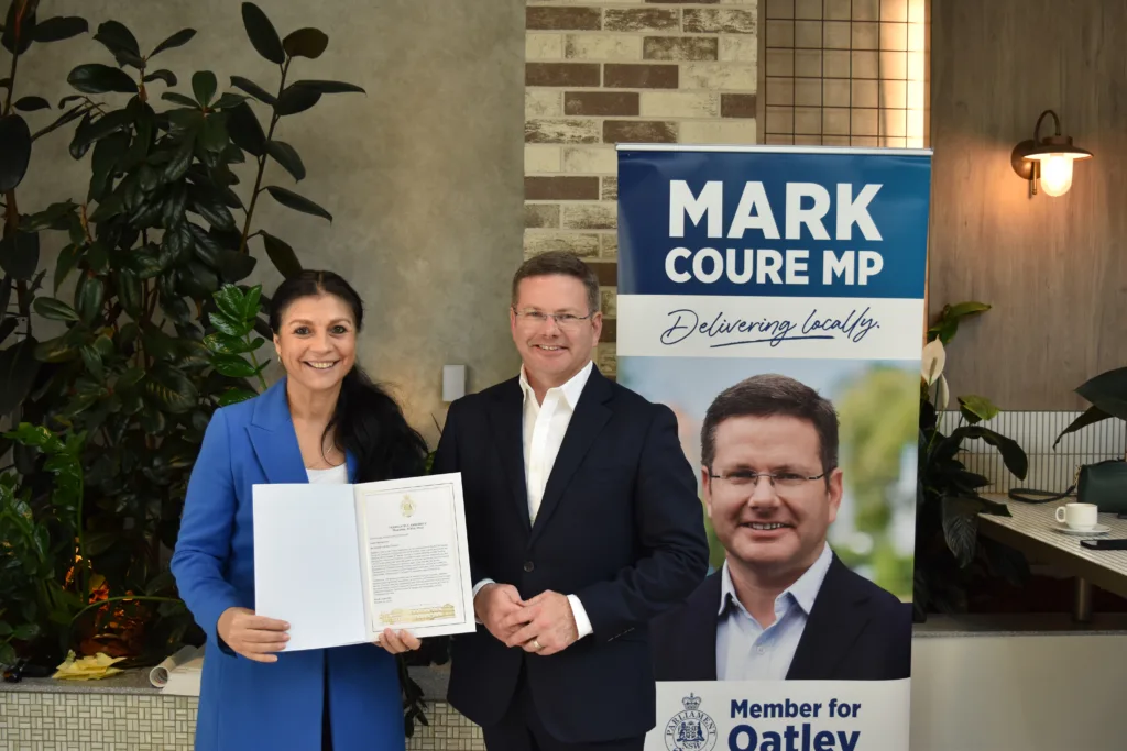 The Greek Herald honoured by Mark Coure MP at Community Recognition Morning Tea