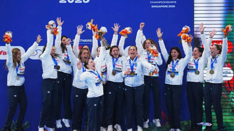 Greece wins historic Women’s Water Polo World Championship gold