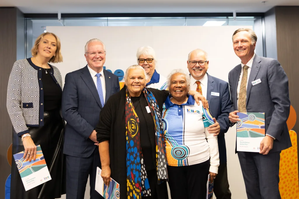 Professor Carapetis (far right) at the launch of The Kids Research Institute Australia's Innovate RAP