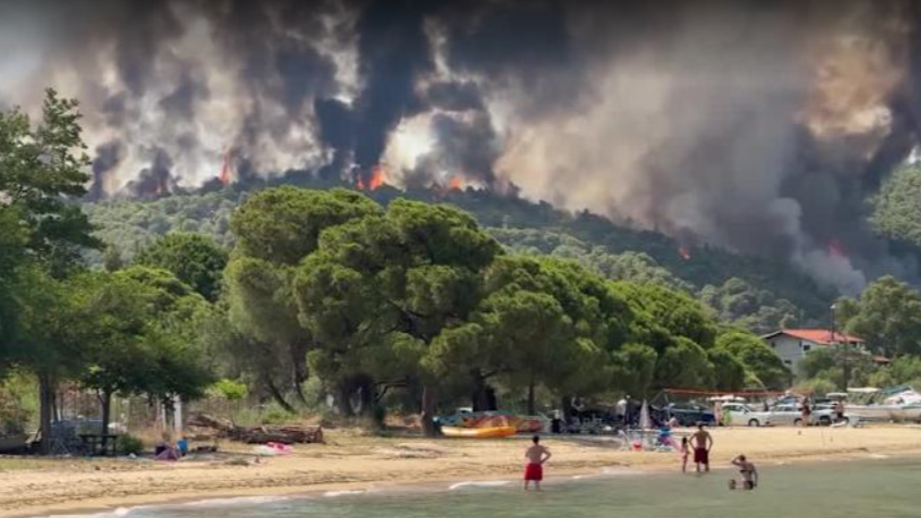Wildfires ravage Crete and Halkidiki as Greece battles summer blazes