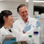 Strep A researcher Dr Jua Iwasaki and Jonathan-2 (1)