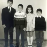 The Karatzias children in Cyprus (photo saved by Anastasia’s aunt)