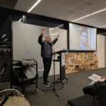 Yiannis Pilalidis remembered Peter as the Pontian eagle before presenting musicians and dancers, performing three of Peter’s favourite songs
