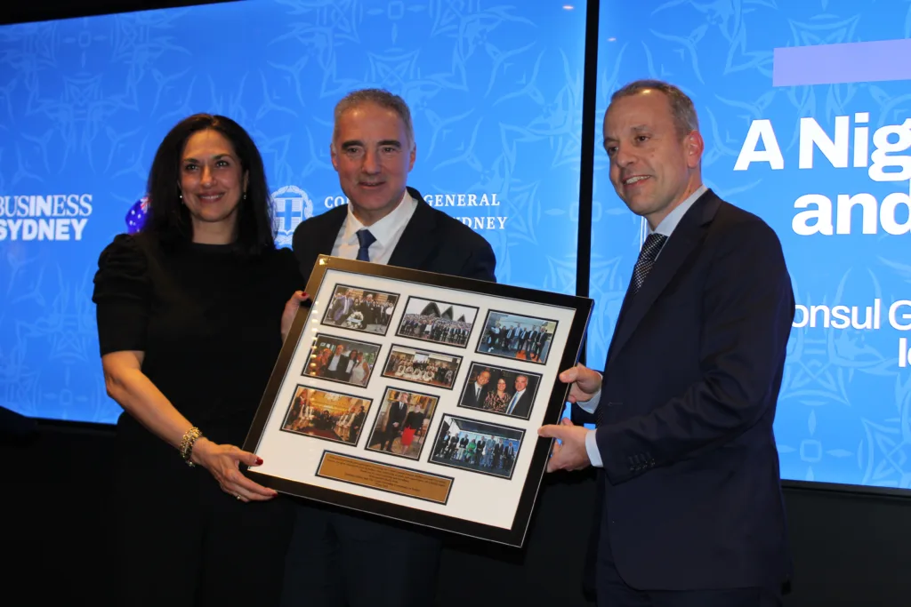 business sydney farewells consul general yannis mallikourtis